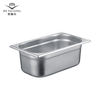 Gastronorm Containers 1/4 Size 100mm Deep Food Storage Stackable Containers for Cooks Cookware