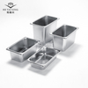 US Type Gastronorm Containers 1/4 Size 200mm Deep Safest Food Storage Containers for City Restaurant Supply