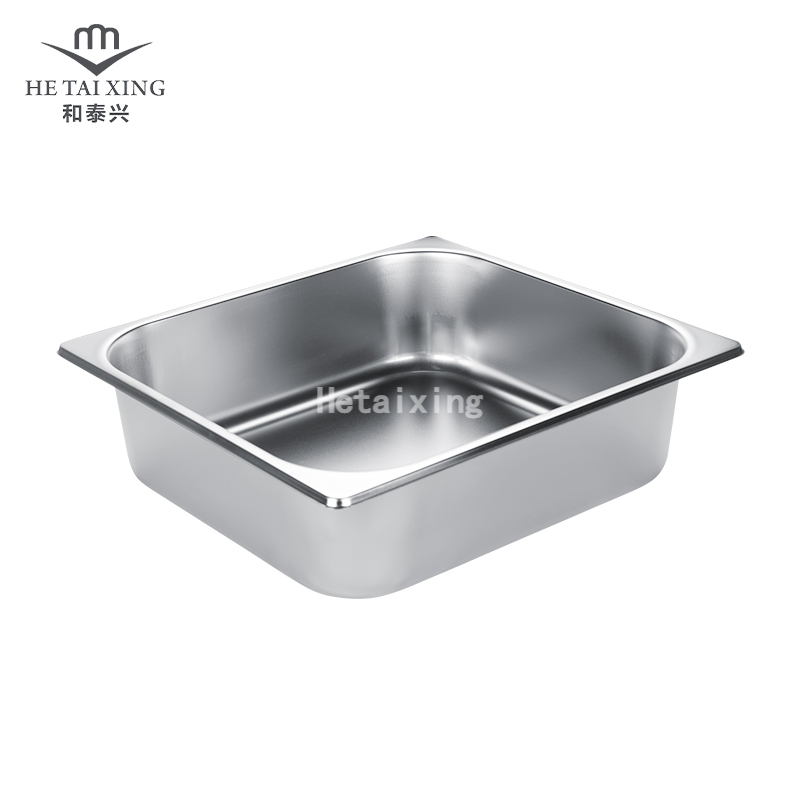 American GN Containers 2/3 Size 100mm Deep Food Pan for Cooks Cookware Set