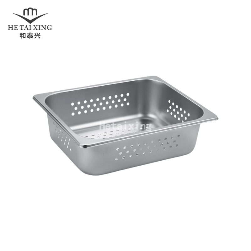 Perforated US Gastronorm Pan 1/2 100mm Deep for Kitchen Essentials Cookware