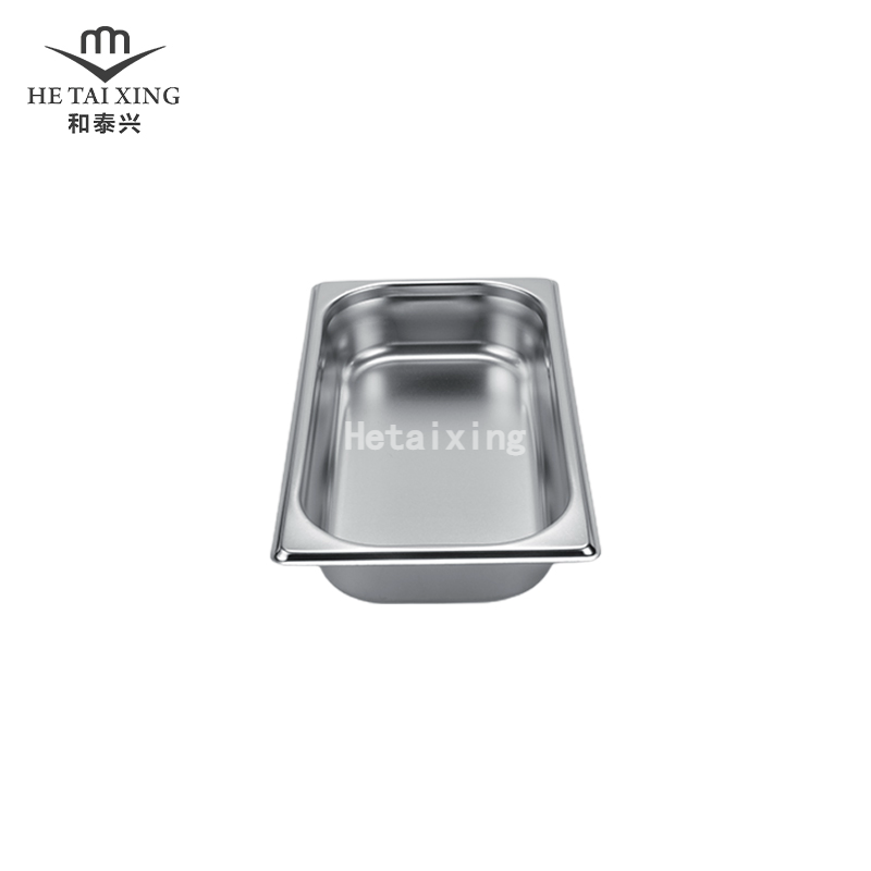 Catering Gastronorm Pans 1/3 Size 55mm Deep Steam Tray for Hotel Resturant Supply