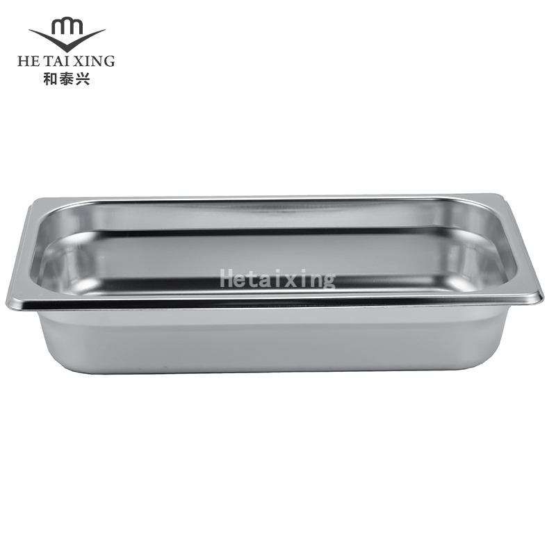 Nihon Catering Gastronorm Pans 1/3 Size 65mm Deep 1 3 Pans for Japanese Restaurant Supply