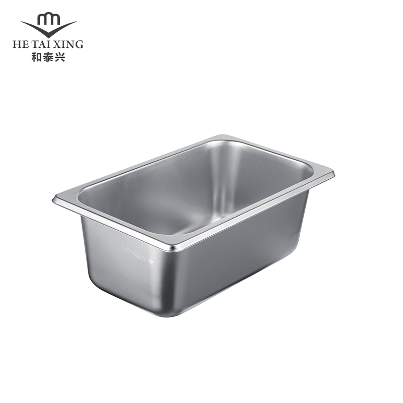 US Type Gastronorm Containers 1/4 Size 100mm Deep Cooks Pans for Identify Kitchen Tools