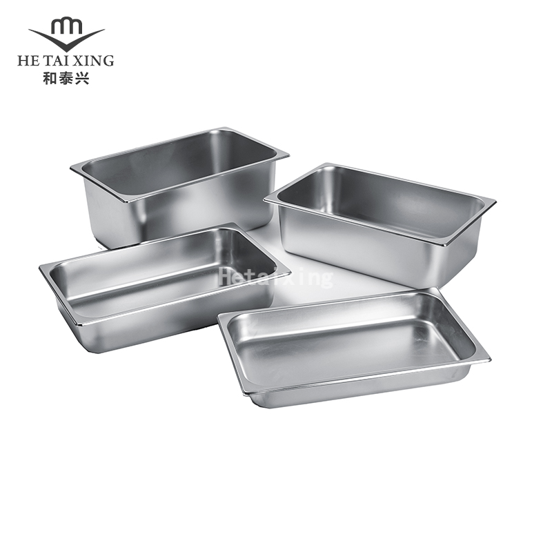 US Style GN Pan 1/1 Size 200mm Deep Hot Food Container for Commercial Kitchens